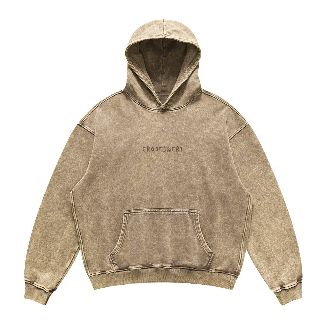 Washed Graphic Hoodie – Faded Back Print | Yamalinclothes