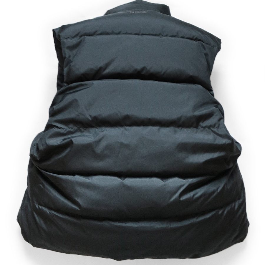 Thickened Down Vest – Vintage Stand Collar Loose Padded Unisex – Vests | japanese streetwear | vintage workwear | unisex | Yamalinclothes