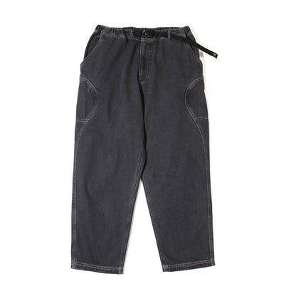 Japanese Washed Distressed Cropped Jeans – Elastic Waist Relaxed Fit Streetwear