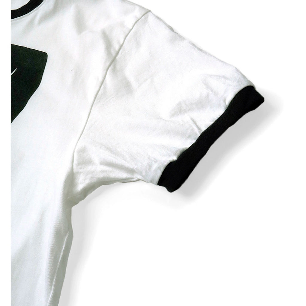 Japanese casual fun foam printed cotton loose crew neck short sleeve T-shirt