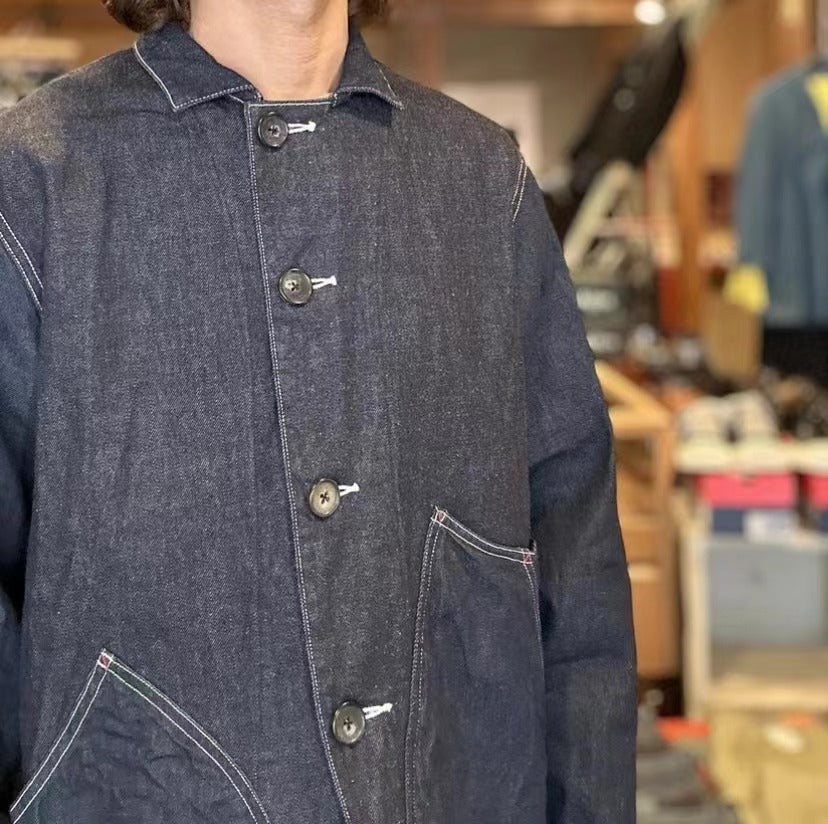 Vintage Hirata Kazuhiro Irregular Large Pocket Lapel Japanese Vintage Cargo Jacket Jacket