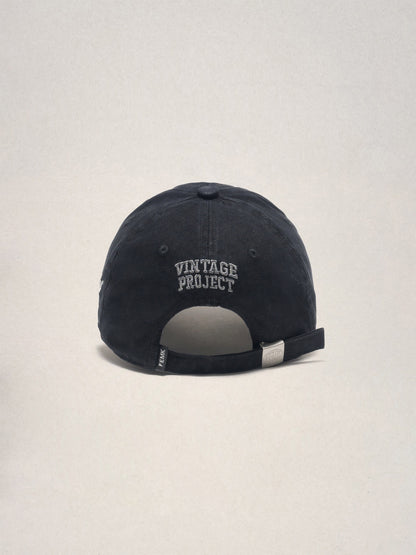 American Vintage Contrast Embroidered Baseball Cap – Washed Unisex – cap | japanese streetwear | vintage workwear | unisex | Yamalinclothes