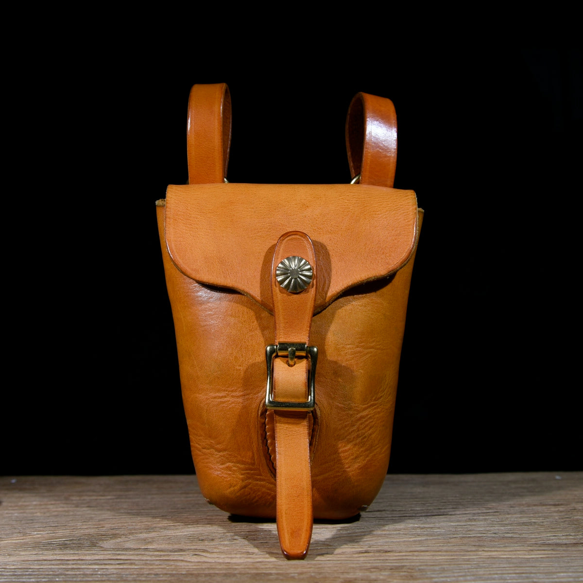 Imported thickened high-grease first layer cowhide handmade one-shoulder crossbody bag, waist bag, men's bag, mobile phone bag, hanging bag, trendy cool