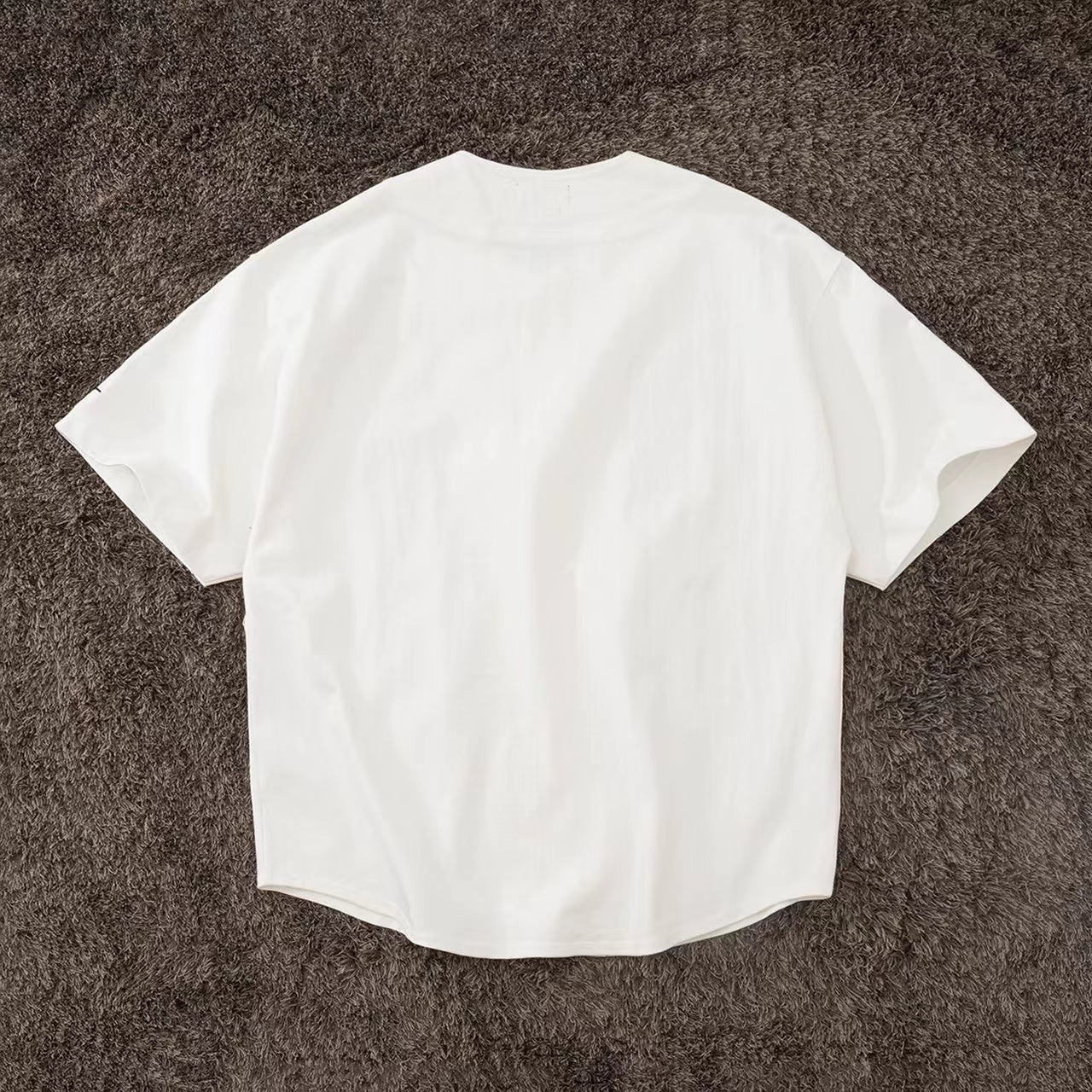 Japanese Hasegawa loose profile heavy short sleeve baseball shirt