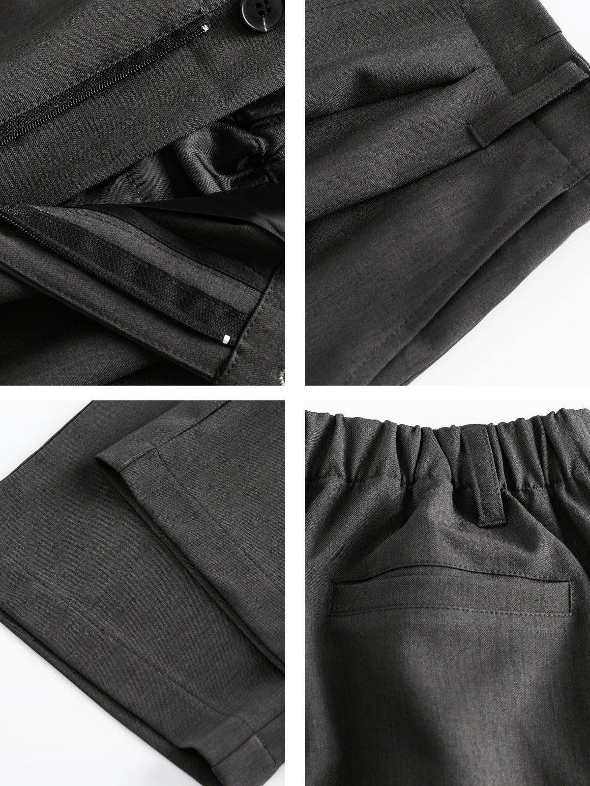 Japanese Retro Double Pleated Wide-Leg Suit Pants – Oversized Unisex Slacks