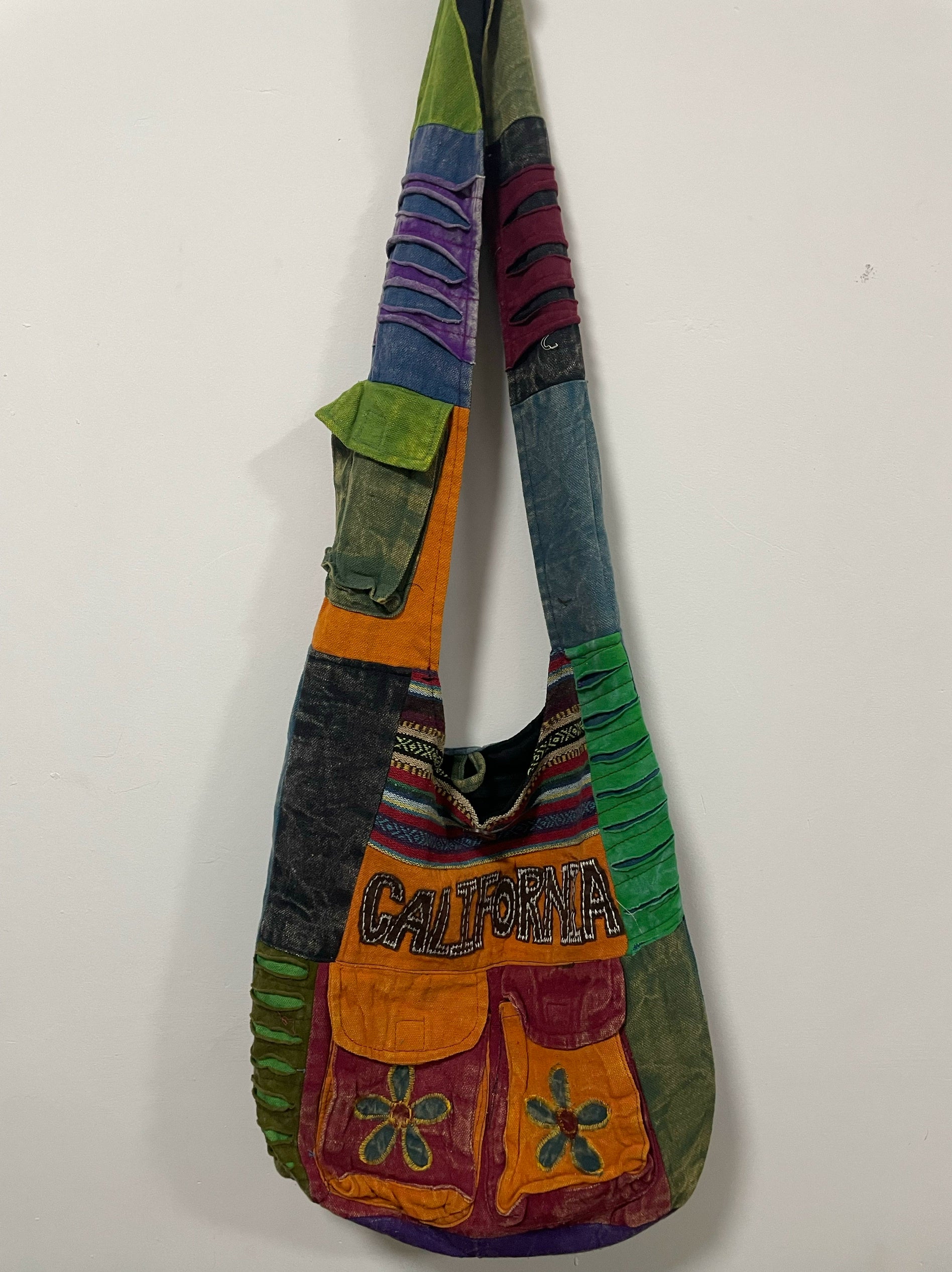 Nepalese women's bags, net red bags, handmade bags, large-capacity shoulder bags, travel outdoor storage, cross-body bags