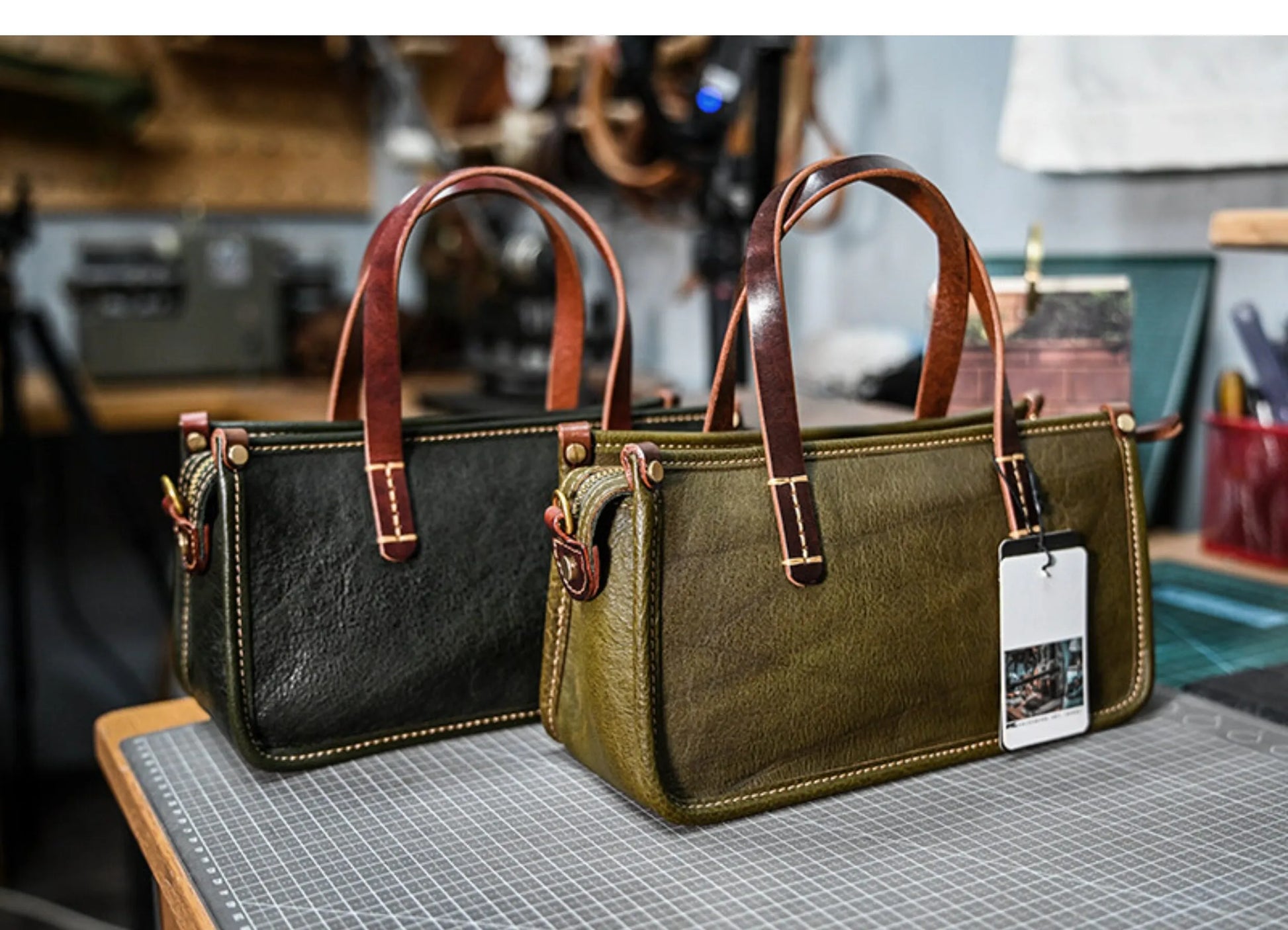 Vintage bags, niche soft leather handmade bags, leather small square bags, women's crossbody wide straps, top layer cowhide tote bags – Japanese vintage | yamalin clothes | Yamalinclothes