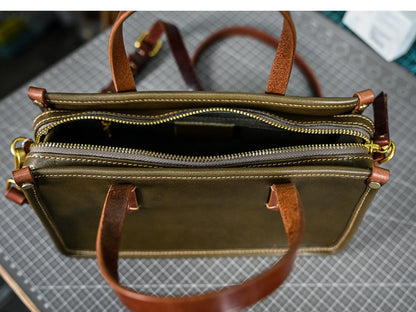 Vintage bags, niche soft leather handmade bags, leather small square bags, women's crossbody wide straps, top layer cowhide tote bags – Japanese vintage | yamalin clothes | Yamalinclothes