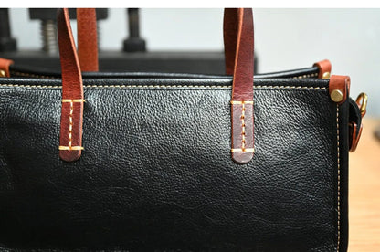 Vintage bags, niche soft leather handmade bags, leather small square bags, women's crossbody wide straps, top layer cowhide tote bags – Japanese vintage | yamalin clothes | Yamalinclothes