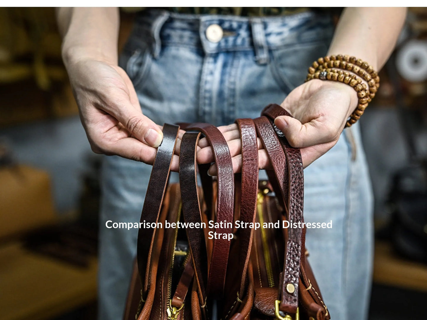 Vintage bags, niche soft leather handmade bags, leather small square bags, women's crossbody wide straps, top layer cowhide tote bags – Japanese vintage | yamalin clothes | Yamalinclothes