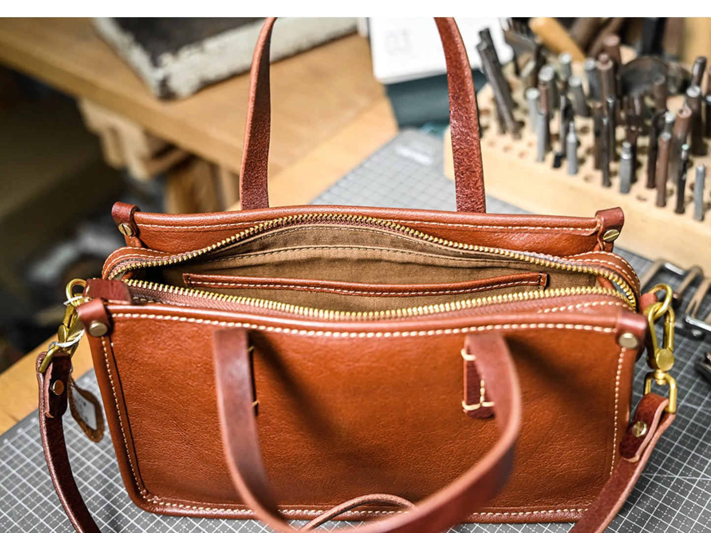 Vintage bags, niche soft leather handmade bags, leather small square bags, women's crossbody wide straps, top layer cowhide tote bags – Japanese vintage | yamalin clothes | Yamalinclothes