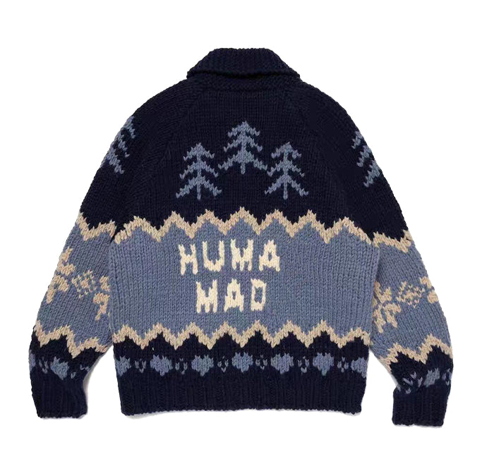 “Nuto Polar Bear Fair Isle” Jacquard Sweater – Loose High-End Winter Knit Unisex