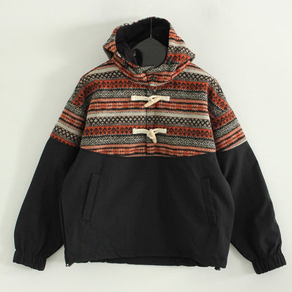 Nordic Toggle Button Hooded Anorak - 25AW Winter Jacket (Unisex)