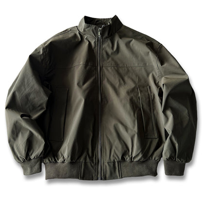 Men's American Style Waterproof Coach Jacket - Trendy Stand Collar Outdoor Windbreaker