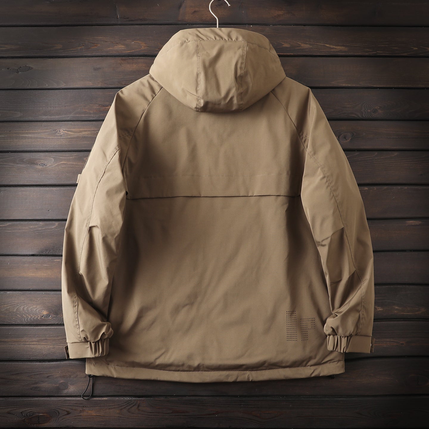 Men's Plus Size Cold-Resistant Hooded Cotton Jacket - Winter Thickened Windproof Warm Export Overstock Workwear Coat