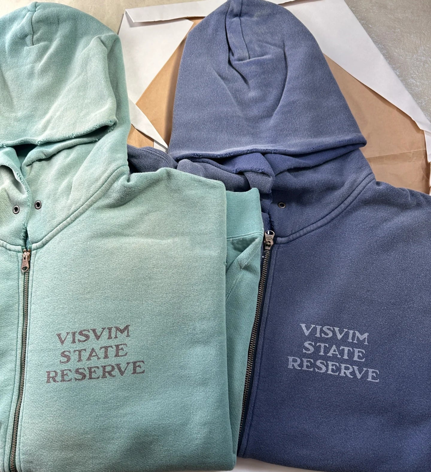 Japanese Trend All-Cotton Washed Vintage Distressed Zipper Hoodie