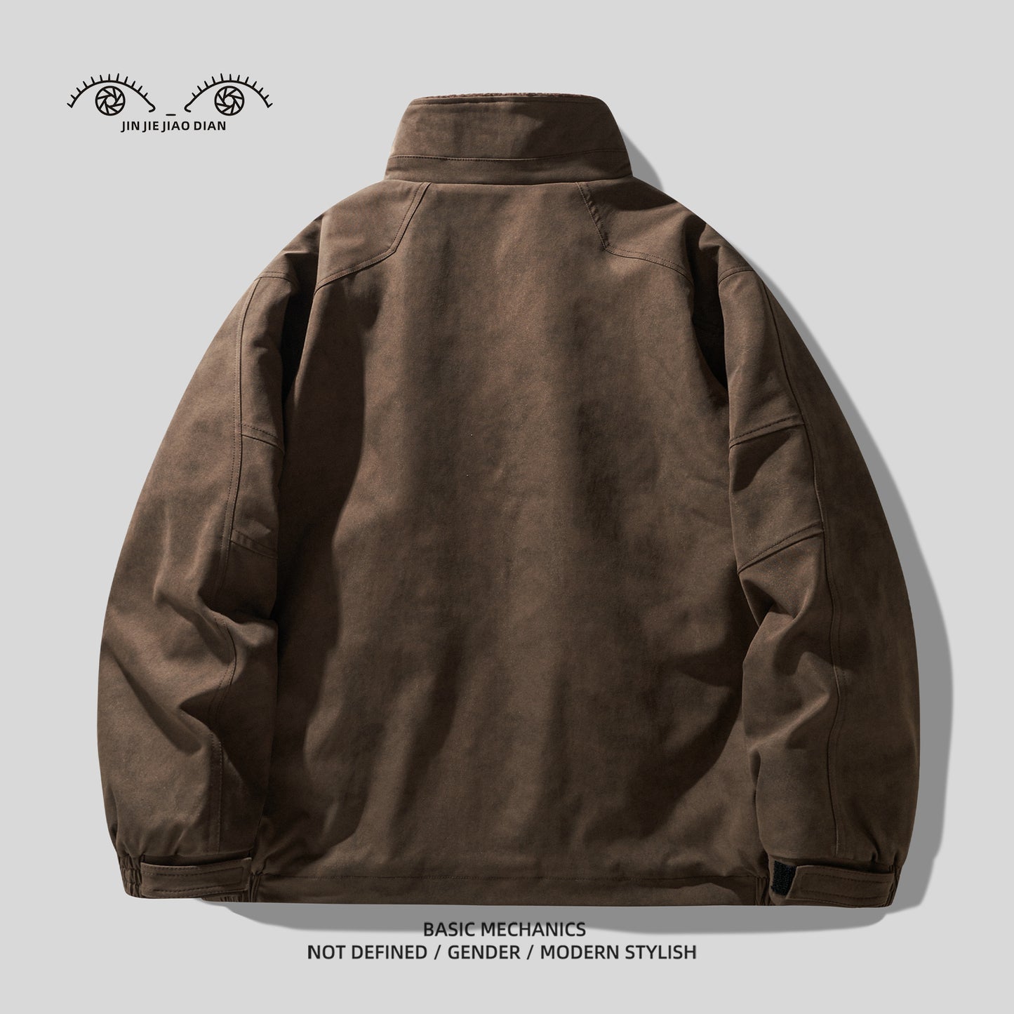 Detroit Heavyweight Lamb-Wool Workwear Jacket – Insulated Cotton Coat (Unisex)