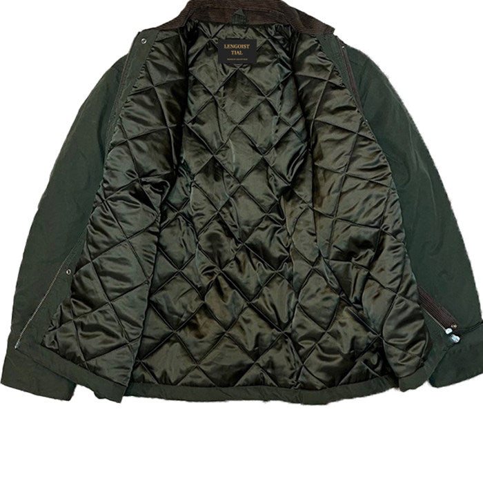 Outdoor Retro Hunting Corduroy Jacket - Water-Repellent Multi-Pocket Coat (Unisex)