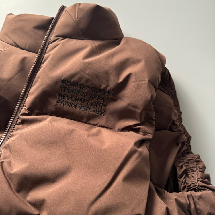 90% White Duck Down Mountain Vest - Fluffy Warm Outdoor Puffer (Unisex)