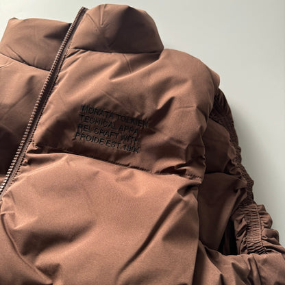 90% White Duck Down Mountain Vest - Fluffy Warm Outdoor Puffer (Unisex)