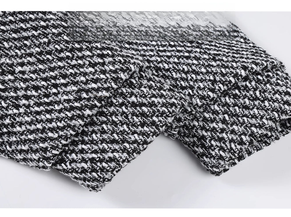 High Street Trendy Brand Little Chanel Style Hooded Sweatshirt Unisex Jacket Spring Autumn Knitted Casual Stylish Versatile Pocket Top