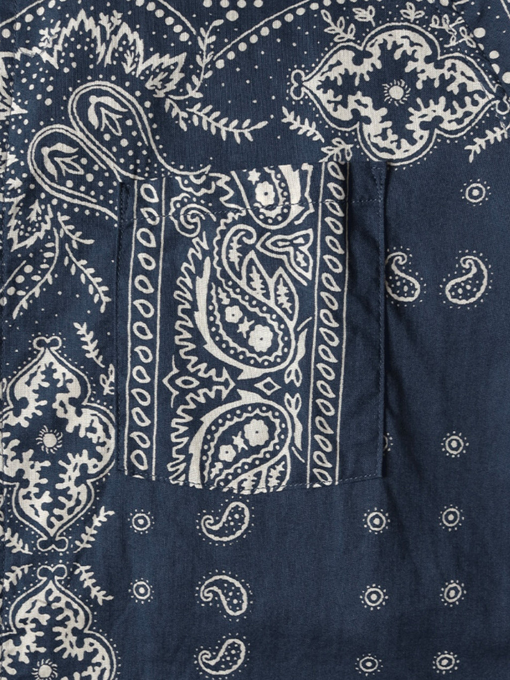 Japanese Style Casual Paisley Breathable Lightweight Turn-Down Collar Loose Long Sleeve Shirt