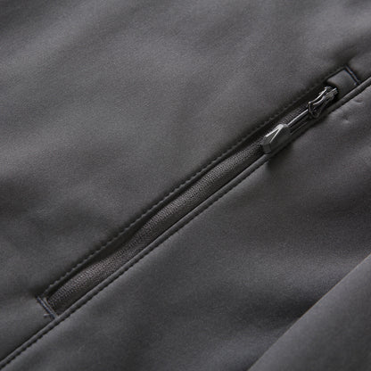 Men's Premium Fleece Thermal Soft Shell Jacket - Autumn Windproof Waterproof Thickened Hooded Coat