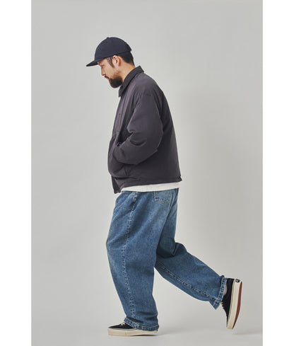 Reversible Plaid Cotton Jacket - Thick Double-Sided Multi-Pocket Coat (Men)