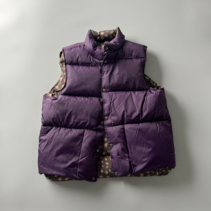 Men's Reversible 90% White Duck Down Camouflage Vest