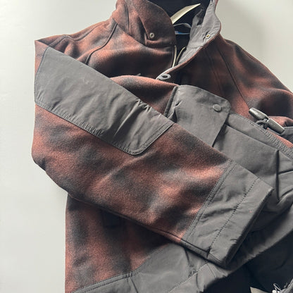 Japanese Retro Plaid Wool Hooded Coat - Thickened Warm Winter Jacket