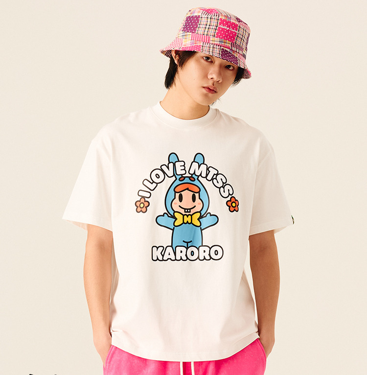 [Spring New Product] I LOVE MTSS Short Sleeve T-Shirt Couple Style 250g