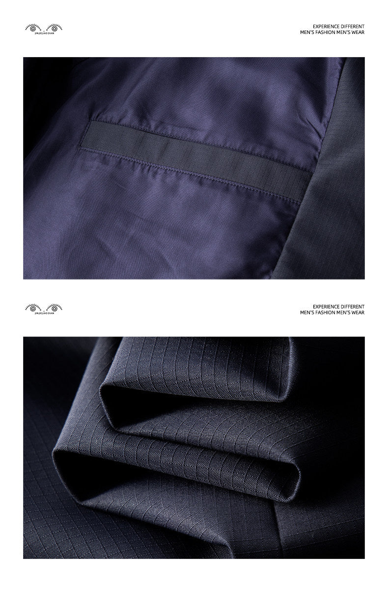 Imported High-End Notched Lapel Blazer - Loose Casual Suit Jacket (Men)