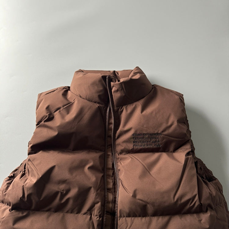 90% White Duck Down Mountain Vest - Fluffy Warm Outdoor Puffer (Unisex)