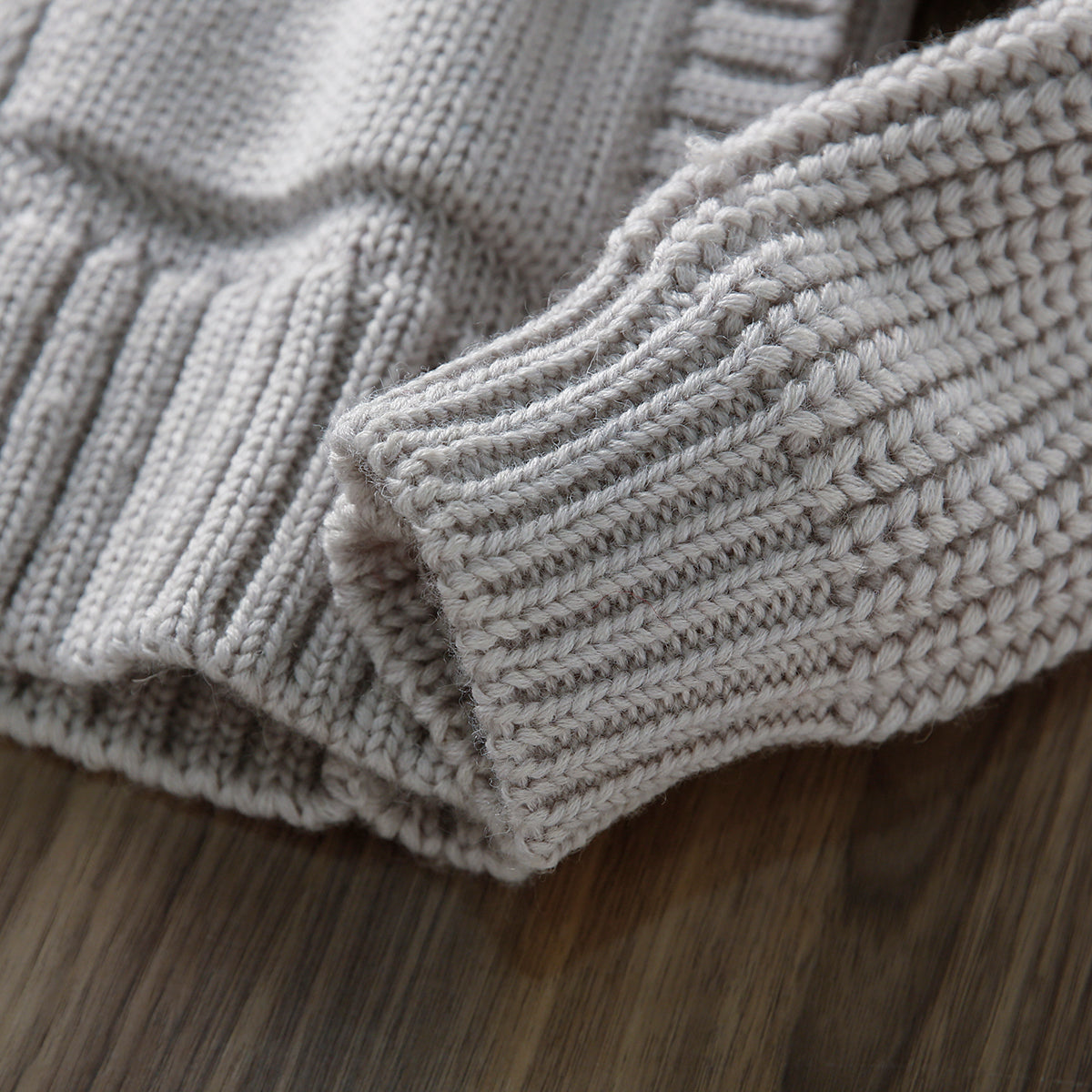 Italian Pure Wool Stand-Collar Cardigan – 100% Heavyweight Knit Sweater Jacket for Autumn/Winter