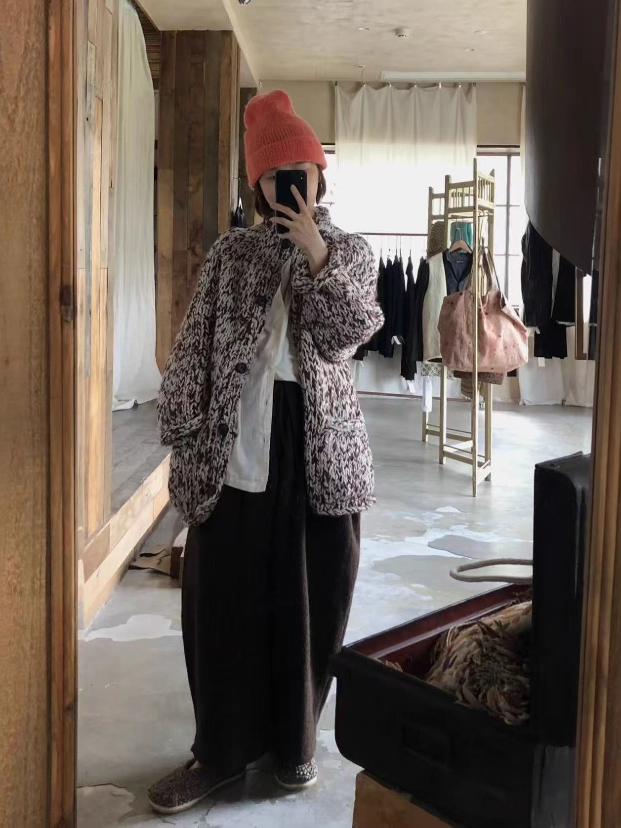 Hand-Woven Korean Designer Cardigan Jacket – Instant Delivery 2025 “C-asey” Old-Money Style (Unisex)