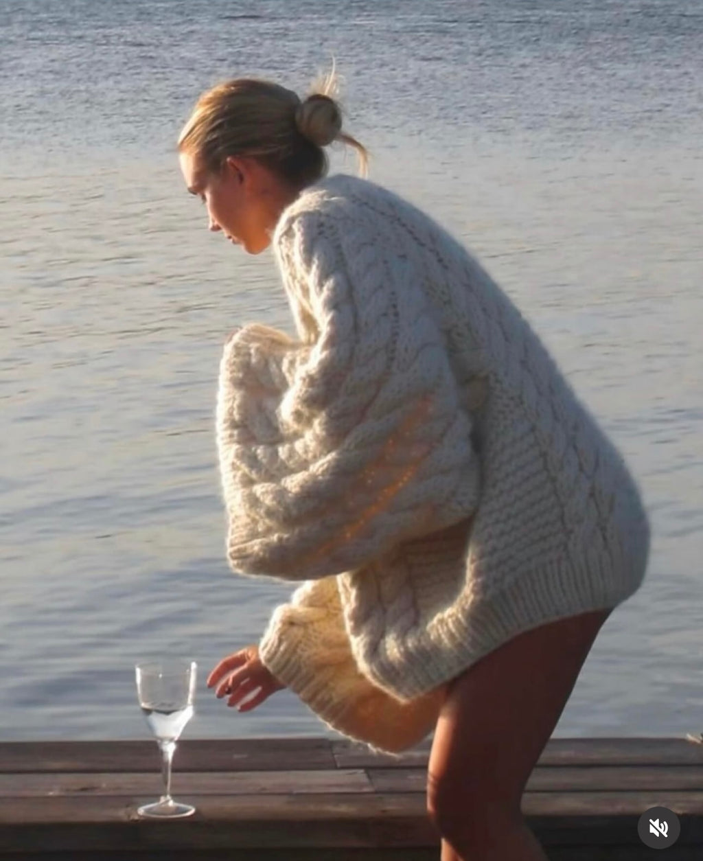 Hand-Knitted Thick-Yarn Lazy Style Loose Pullover Sweater – 2025 Autumn New (Women)