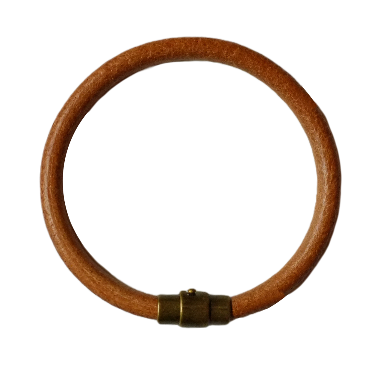 Handmade Vintage Cowhide Bracelet Takahashi Color-Retaining Brass Magnetic Leather Bracelet Couple Leather Bracelet