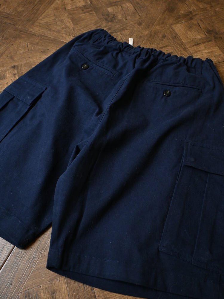 Vintage Oversized Cargo Shorts Balloon Pants A-Line Vintage Five-Point Shorts Trendy All-Cotton Japanese Style