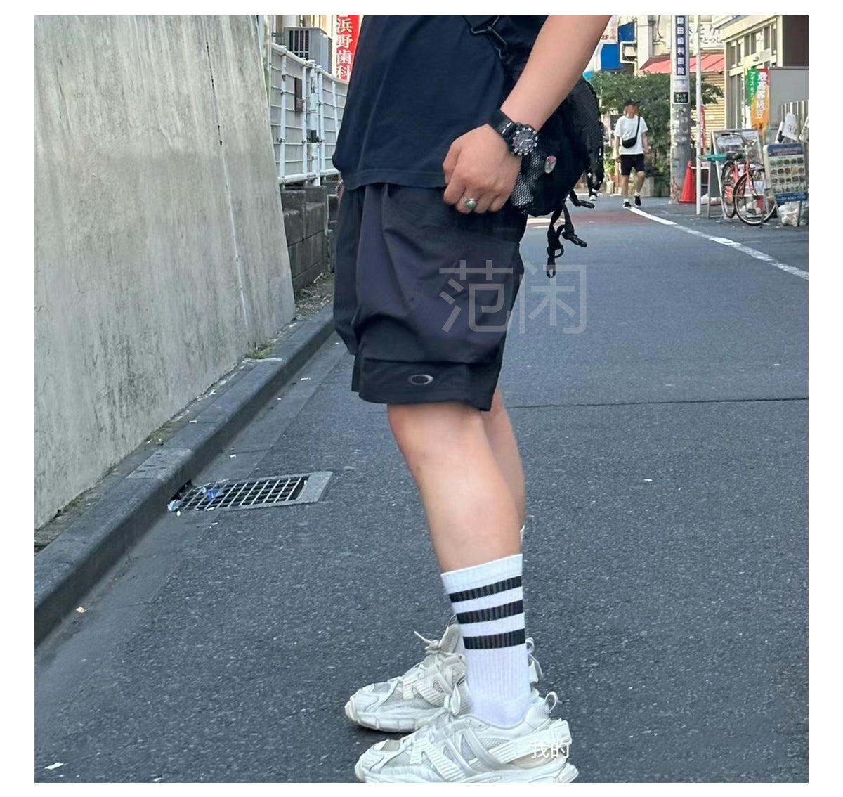 Japanese Style Outdoor Lightweight Functional Waterproof Shorts Loose Casual Large Pocket Cargo Shorts Summer