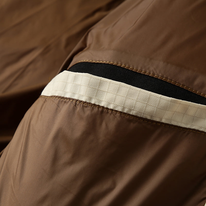 Men's Plus Size Export Overstock Puffer Jacket - High-Puff Hooded Thickened White Duck Down Coat