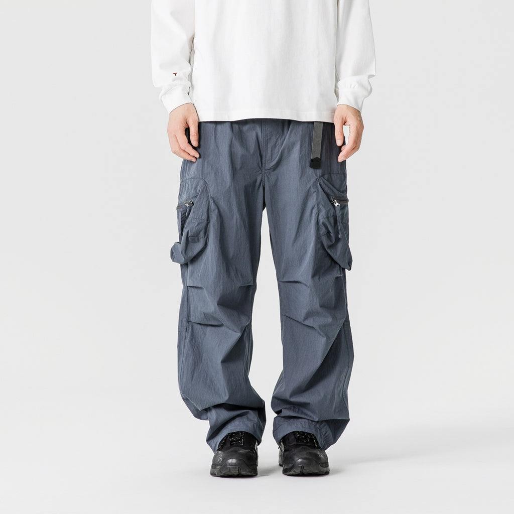 Outdoor Functional Cargo Jogger Pants – Wrinkle-Resistant, Multi-Pocket Paratrooper Style for Men