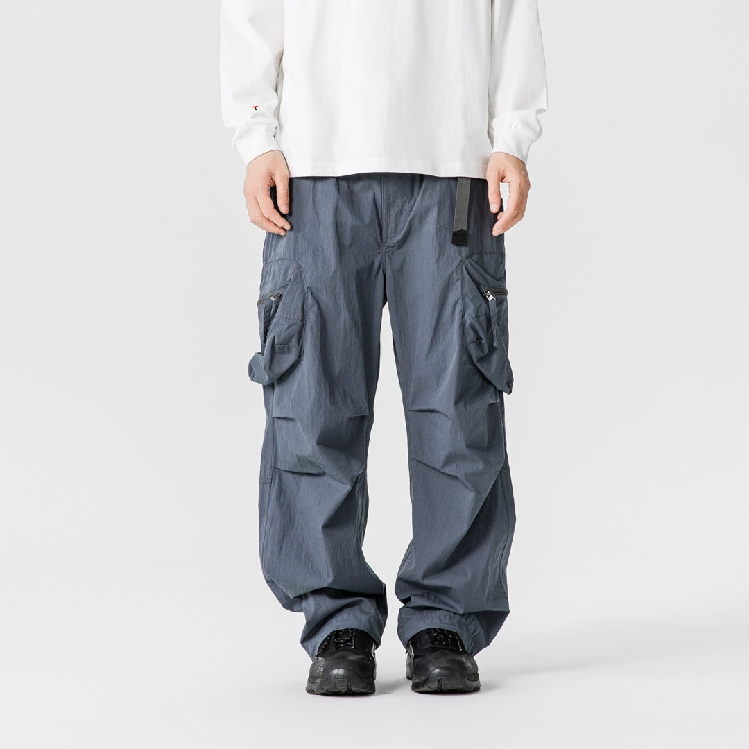 Outdoor Functional Cargo Jogger Pants – Wrinkle-Resistant, Multi-Pocket Paratrooper Style for Men