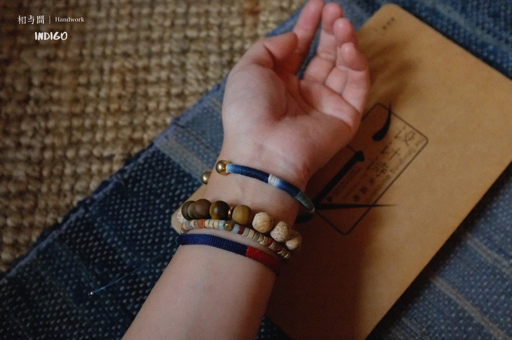 Original Natural Brown Series Shoushan Stone Niche Personality Couple Bracelets Brass Artistic Bracelets