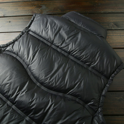 Men's 90% White Duck Down Stand Collar Vest - Autumn Winter Fully Glued High-Fluffiness Warm Jacket