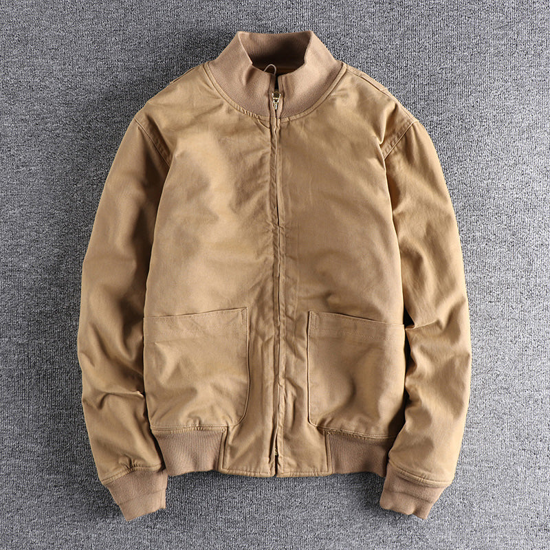 Men's Korean High-End Retro Patchwork Down Jacket - 90% Duck Down Shirt-Style Lightweight Winter Coat