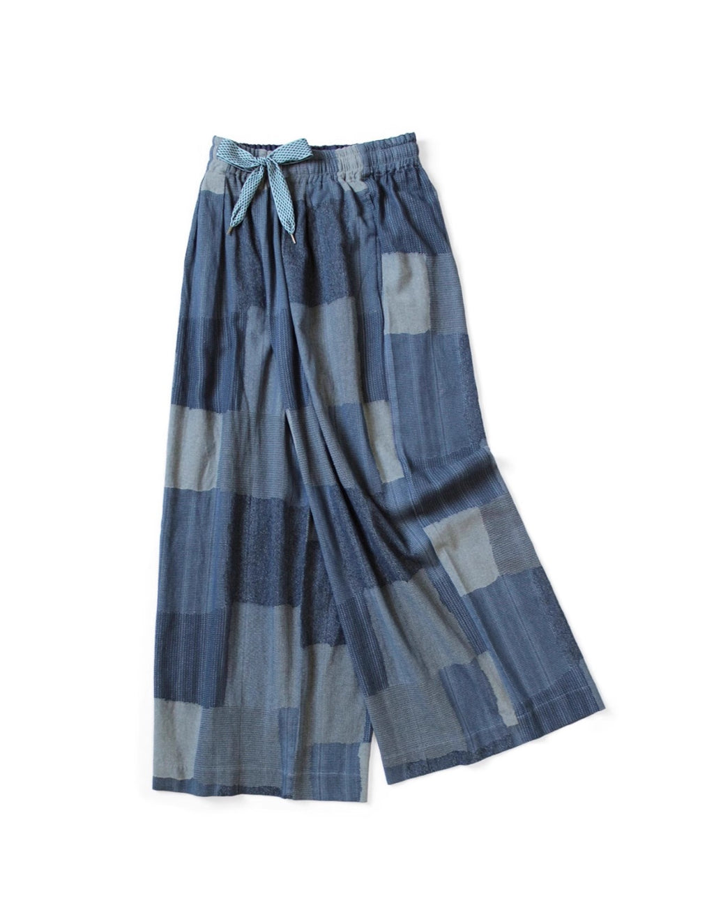 Kazuhiro Hirata 25AW Kapital Patchwork “Baijia Cloth” Cotton Pants – Loose Japanese Retro