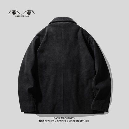 Belgium High-End Japanese Style Blazer - Notched Lapel Casual Suit 2025 (Men)