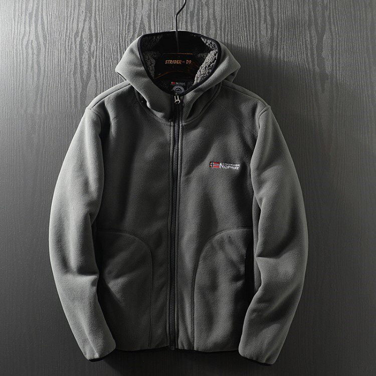 Professional Outdoor Men's Autumn and Winter Fleece-Lined Thickened Polar Fleece Warm Jacket | Japanese vintage | yamalin clothes | Yamalinclothes