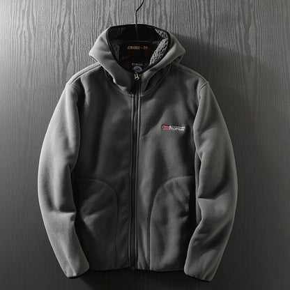 Professional Outdoor Men's Autumn and Winter Fleece-Lined Thickened Polar Fleece Warm Jacket | Japanese vintage | yamalin clothes | Yamalinclothes