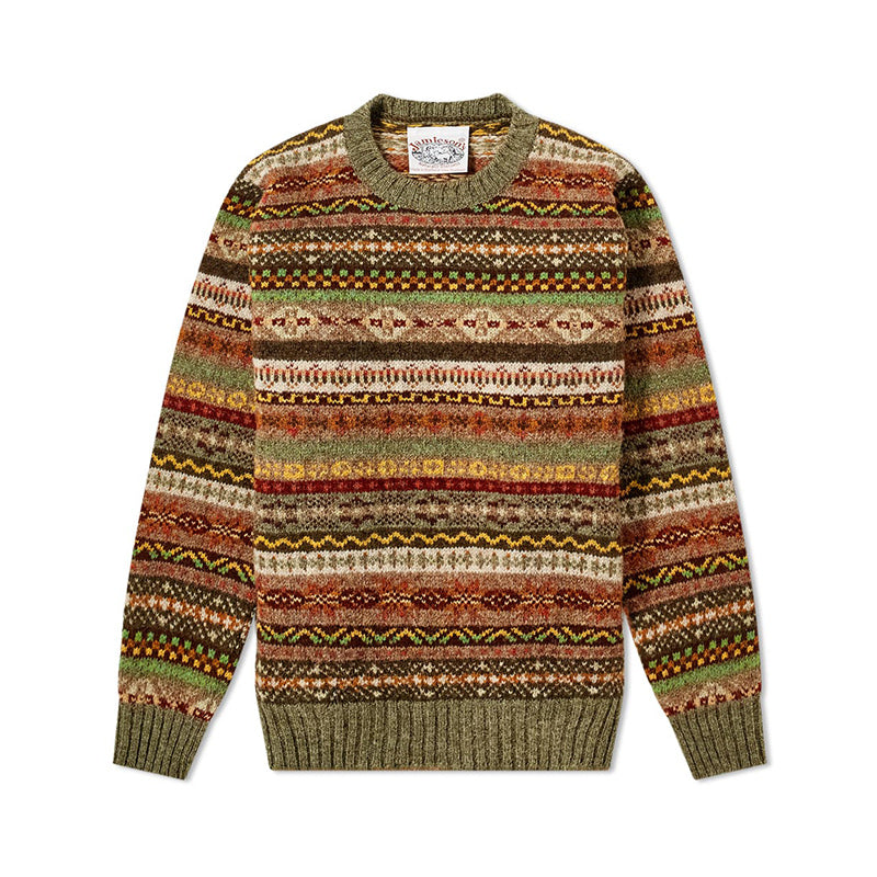 Jamiesons 130-Year Fair Isle Wool Sweater – Scottish Heritage Knit (Unisex)